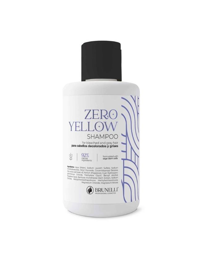 ZERO YELLOW SHAMPOO ANTIAMARILLO - 300 ML.